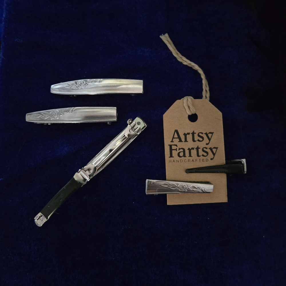 Handcrafted Barettes & Hair Clips